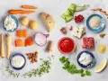 5 recept lätt och billigt: lax med rotfrukter, soppa, köttbullar, fisk och grönsaker.