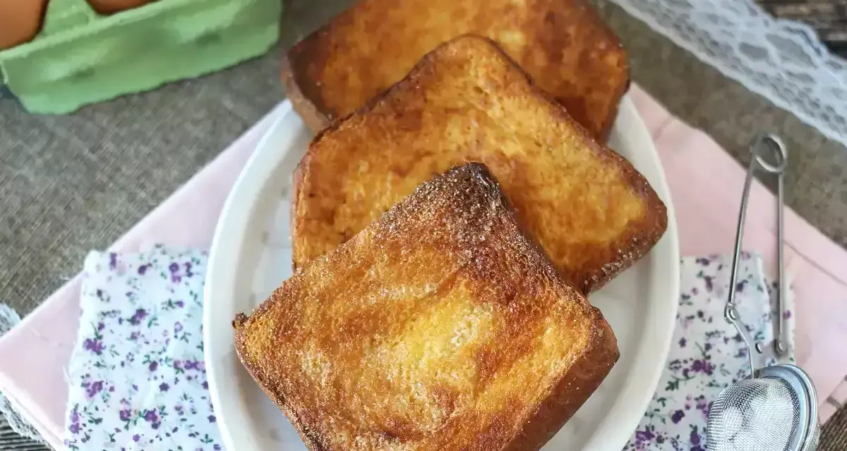 Gyldene torrejas, perfekta för en frukost. Här är hur du gör torrejas!