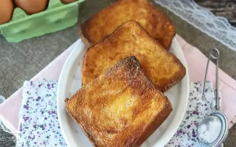 Gyldene torrejas, perfekta för en frukost. Här är hur du gör torrejas!